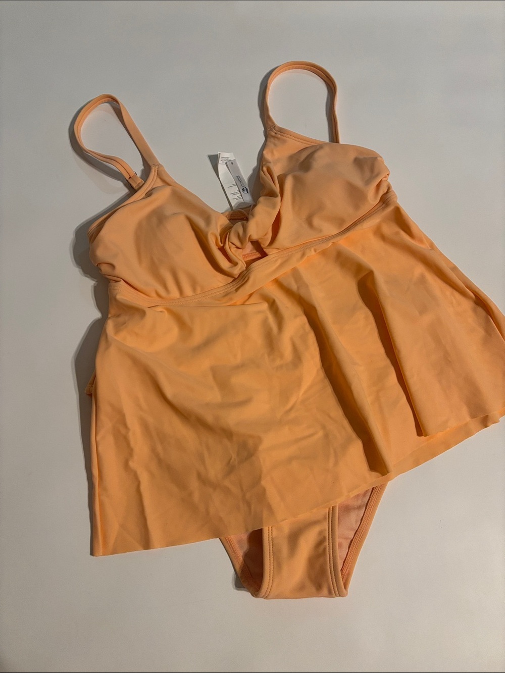 Peach two piece suit